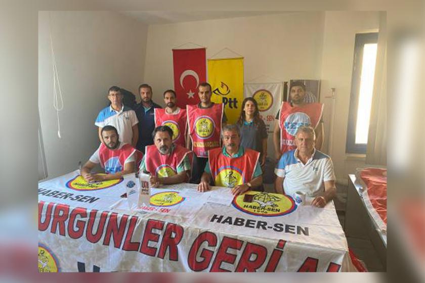 Haber-Sen üyeleri açıklama yaptı