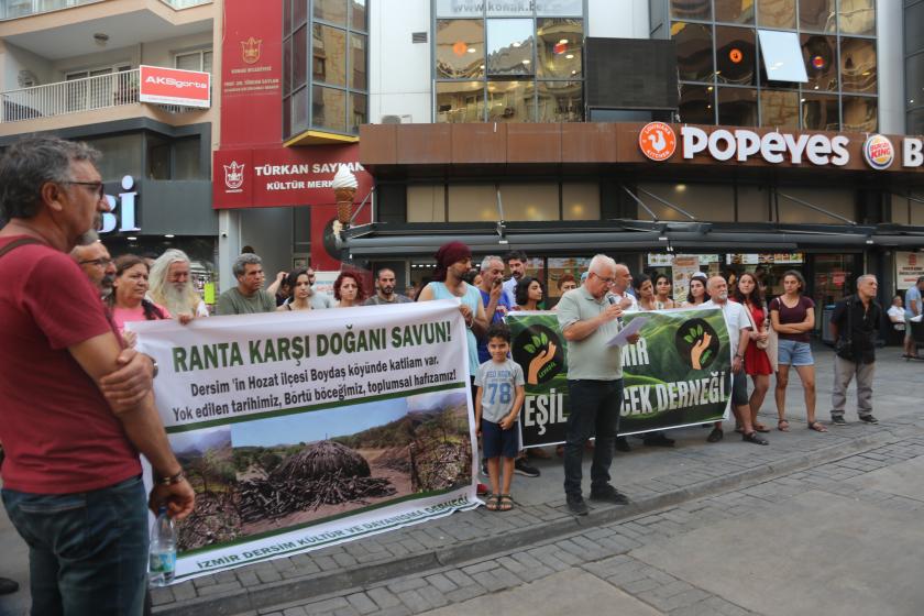 Şırnak ve Dersim'deki ağaç kıyımlarına karşı ortak mücadele çağrısı yapıldı