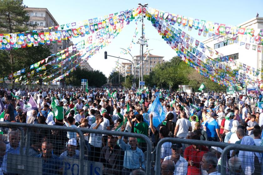 HDP’den Diyarbakır'da “Çözüm Biz’de” mitingi