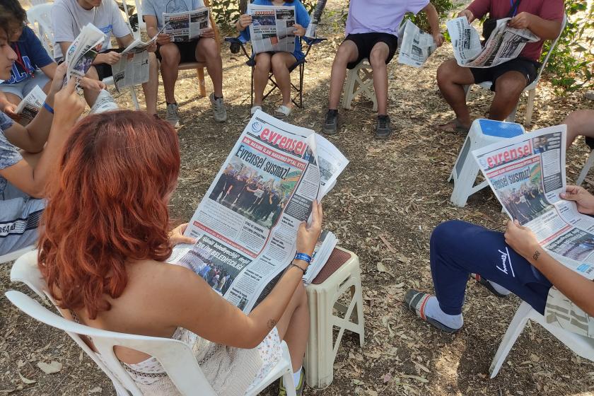 19'uncu Gençlik Yaz Kampı'na katılan üniversite öğrencileri, Evrensel'le dayanışma çağrısı yaptı