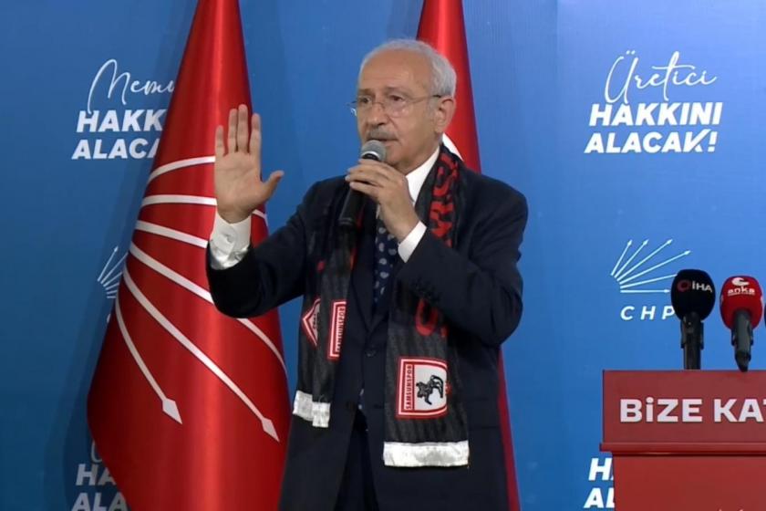 Kılıçdaroğlu konuşuyor.