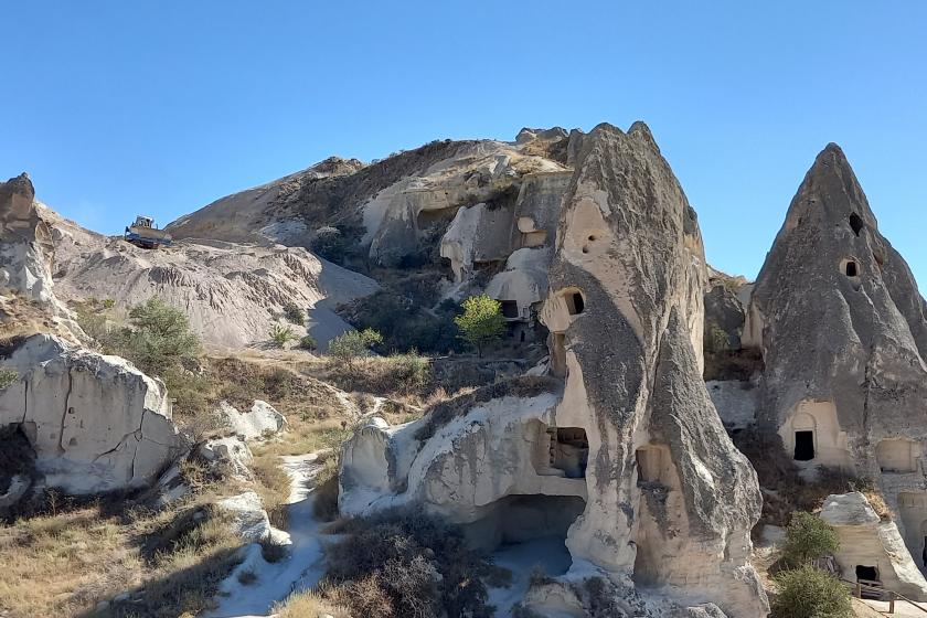 Kapadokya talan yolunda tepkiye rağmen çalışma sürüyor