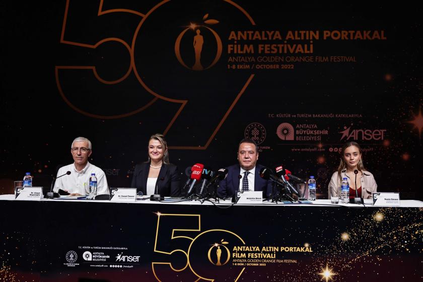 Altın Portakal Film Festivali basın toplantısı