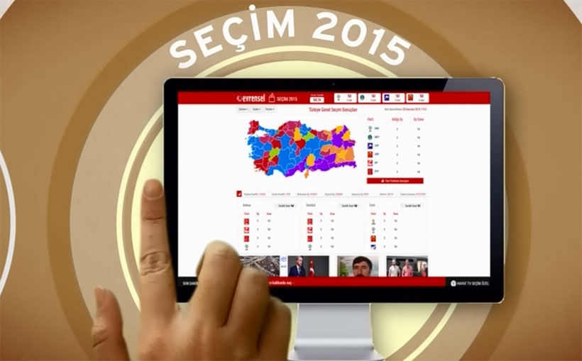 Seçim sonuçları evrensel.net'te