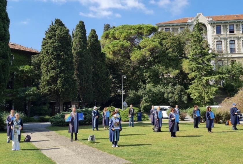 Boğaziçi akademisyen nöbeti