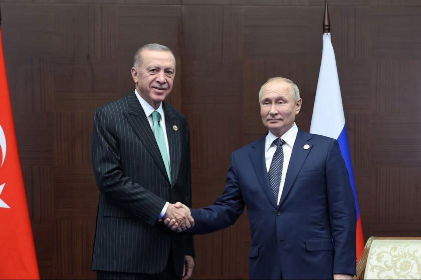 Recep Tayyip Erdoğan ve Vladimir Putin