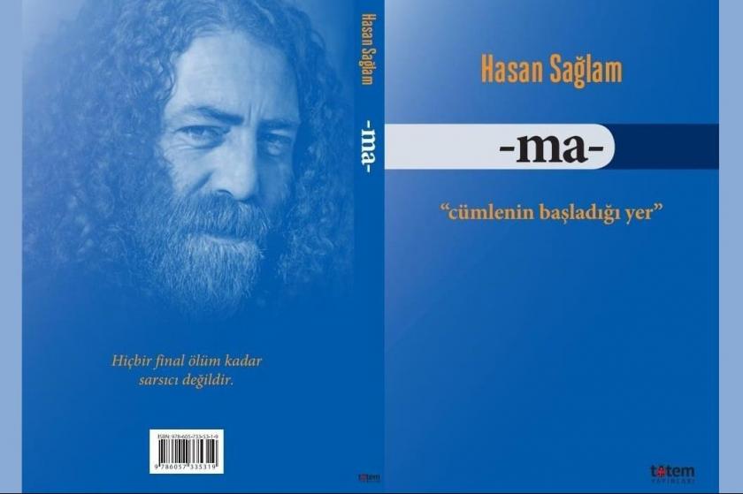 Hasan Sağlam'ın -Ma- kitabının kapağı.