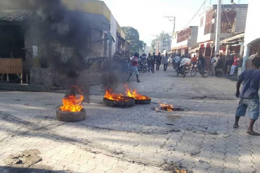 Haiti'de düzenlenen eylemler