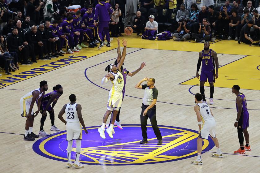 Golden Statte Warriors -Los Angeles Lakers maçı