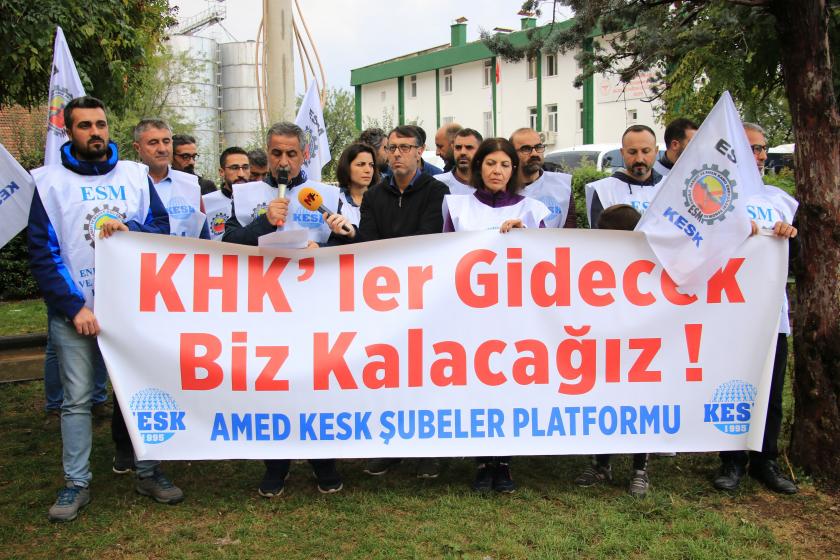 KESK Diyarbakır Şubeler Platformu, OHAL Komisyonu protestosu