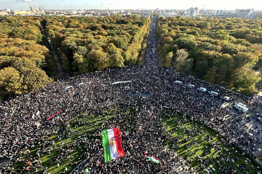 Berlin'deki Mahsa Amini eylemi