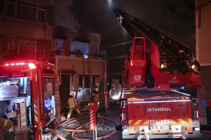 Beyoğlu'da yangın