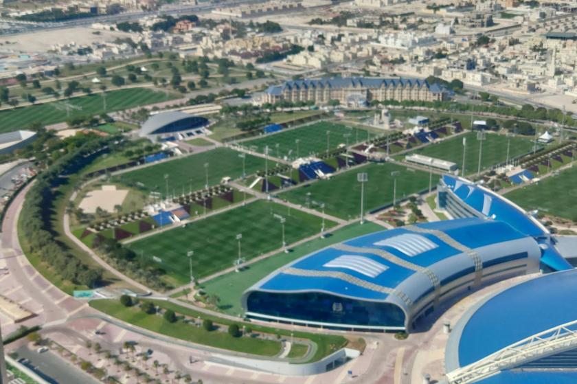 Katar'ın dünyaca ünlü spor tesisi Aspire Academy