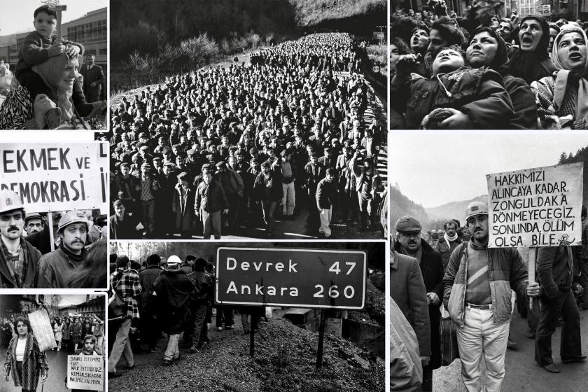 1990-91 Zonguldak Büyük Madenci Grevi ve Yürüyüşü: İşçiler birlik olduğunda taleplerini alabileceklerini fark etti