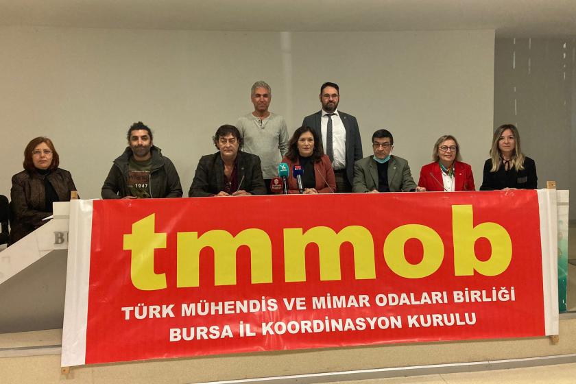 TMMOB Bursa'daki tekstil fabrikası yangınıyla ilgili açıklama yaptı.