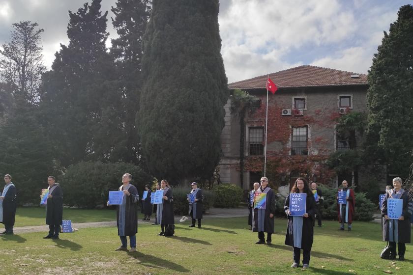 Boğaziçi akademisyen nöbeti