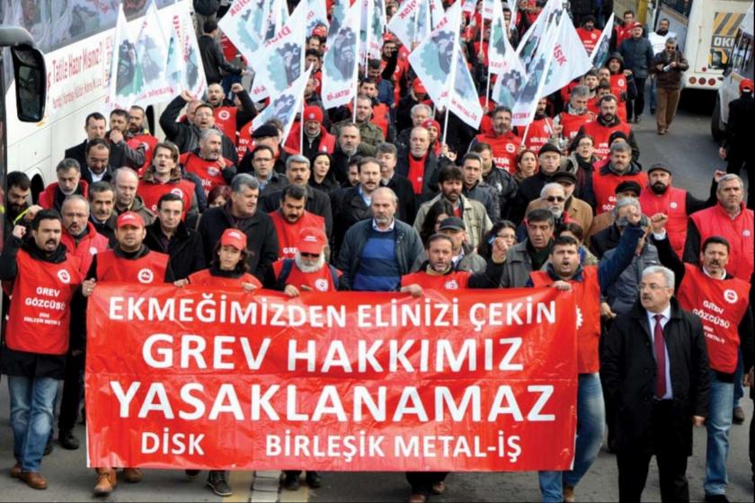 Birleşik Metal-İş eylemi.