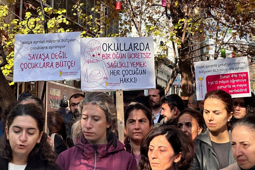 Dersim'de yapılan okullarda bir öğün ücretsiz yemek talepli açıklama.