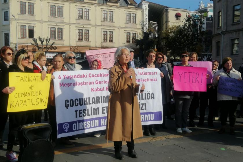 Giresun Kadın Platformu istismar açıklaması