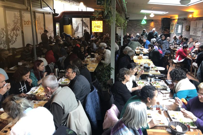 Emek Partisi Çankaya İlçe Örgütü Evrensel'le dayanışma kahvaltısı