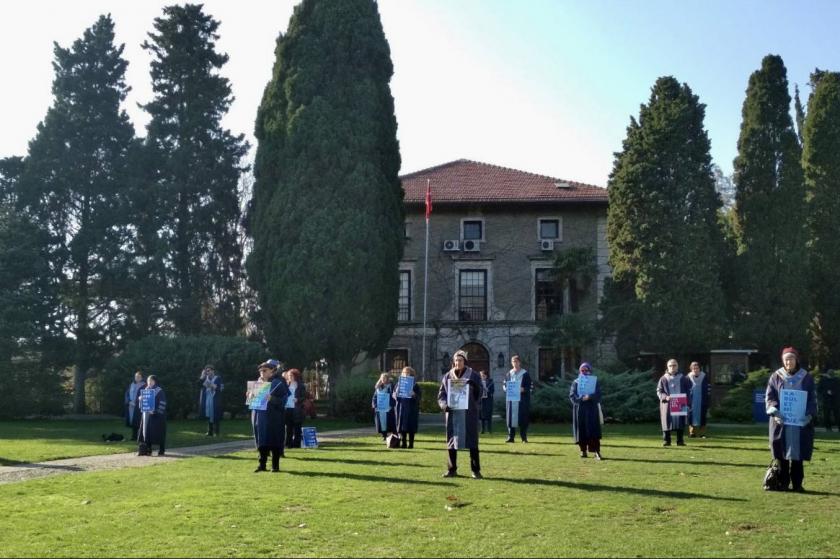 Boğaziçi akademisyen nöbeti