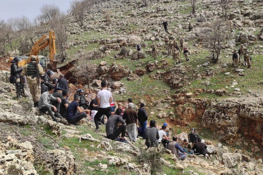 Adıyaman Kömür beldesinde mermer ocağına karşı mücadele