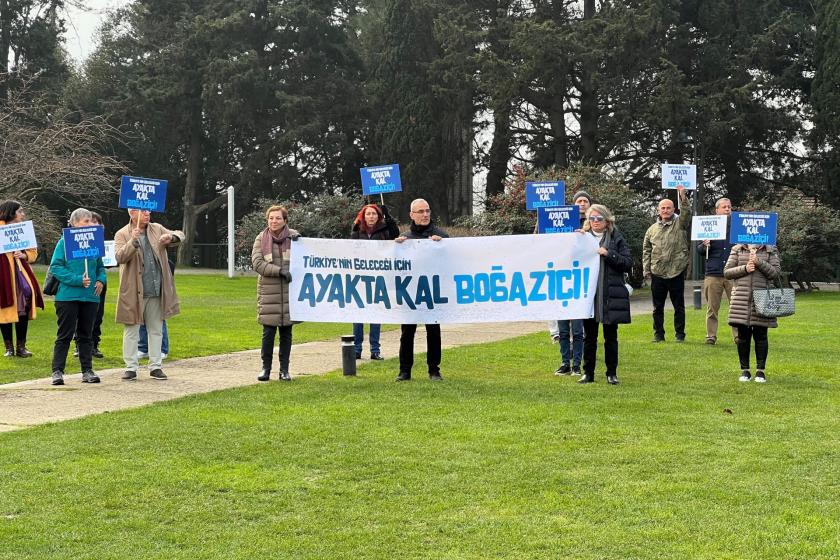 Boğaziçi akademisyen nöbeti