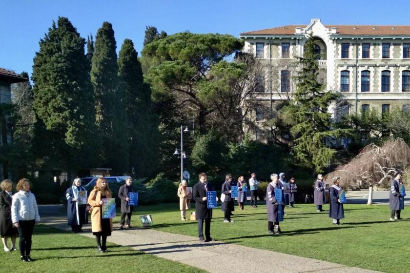 Boğaziçi akademisyen nöbeti