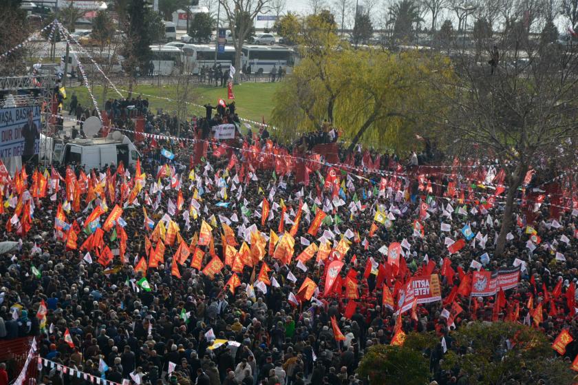 Emek ve Özgürlük İttifakı Kartal mitingi