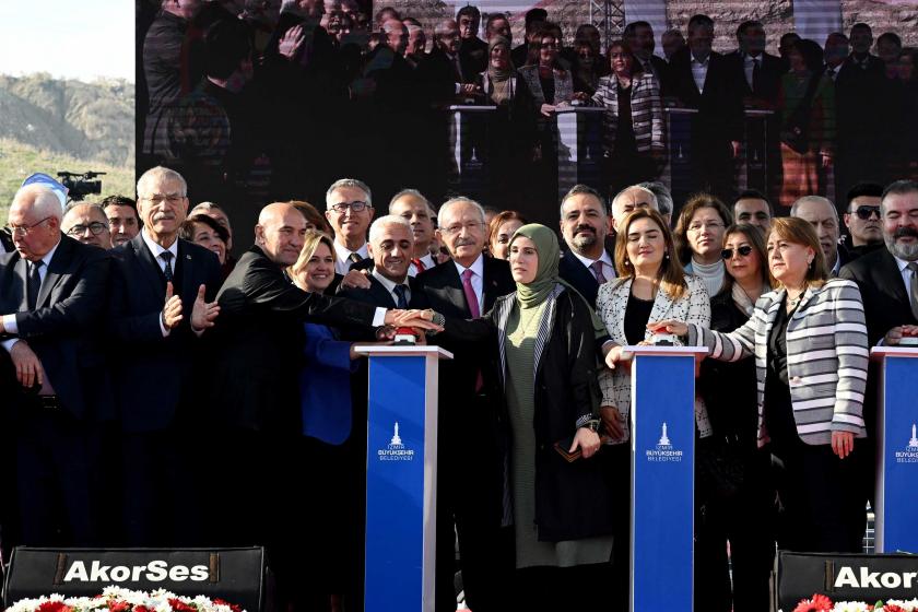 Kemal Kılıçdaroğlu, İzmir'de temel atma töreninde