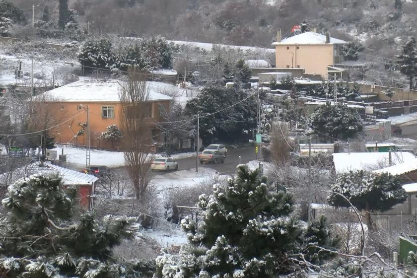 İstanbul'da kar yağışı etkili oldu