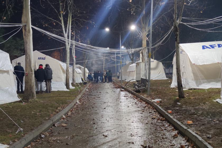 Diyarbakır'da çadır alanı