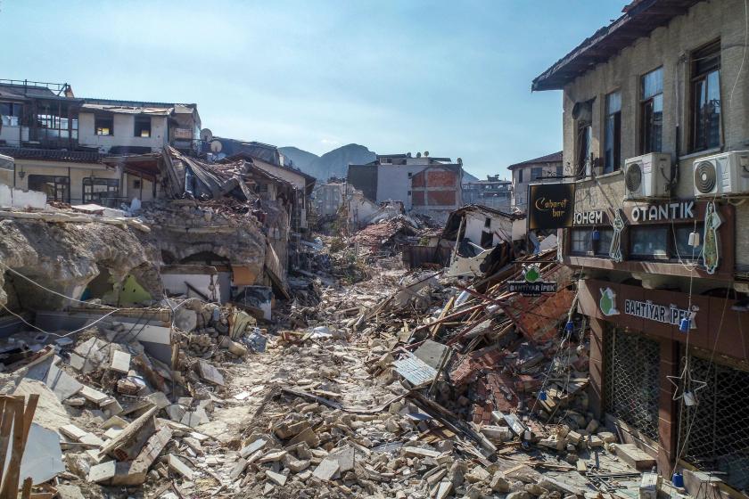 Deprem sonrası Hatay Antakya'daki yıkım