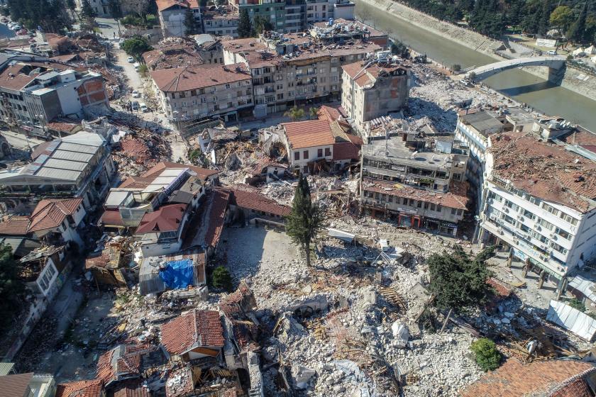 Deprem sonrası Hatay Antakya'daki yıkım