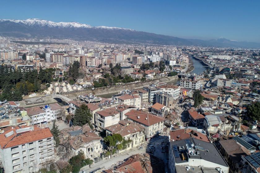 Deprem sonrası Hatay Antakya'daki yıkım