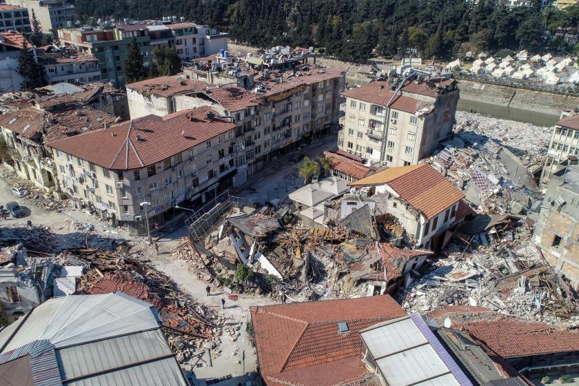 Deprem sonrası Hatay Antakya'daki yıkım