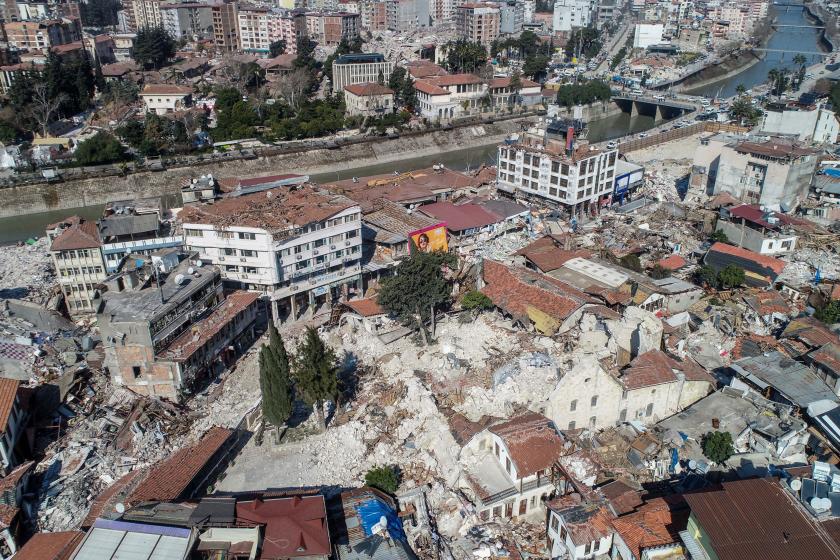 Deprem sonrası Hatay Antakya'daki yıkım