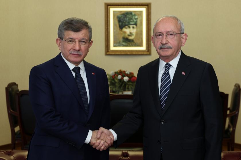 Ahmet Davutoğlu ve Kemal Kılıçdaroğlu