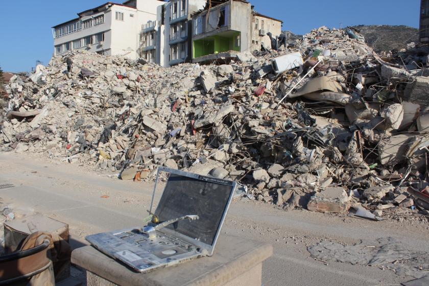 Hatay'da yıkım 