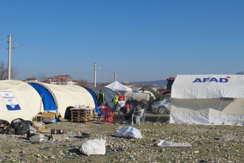 Maraş 'ta depremin izleri