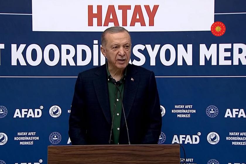 Erdoğan Hatay'da konuştu: Vaat var, sorumluluk almak yok