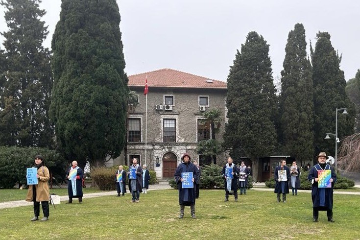 Boğaziçi akademisyen nöbeti