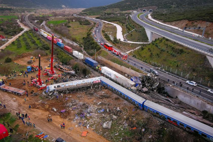 Yunanistan'daki tren faciası