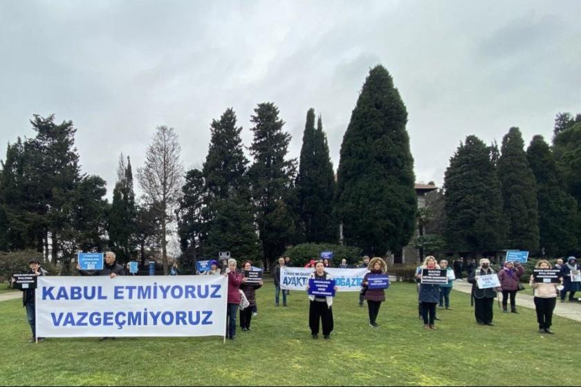 Boğaziçi akademisyen nöbeti