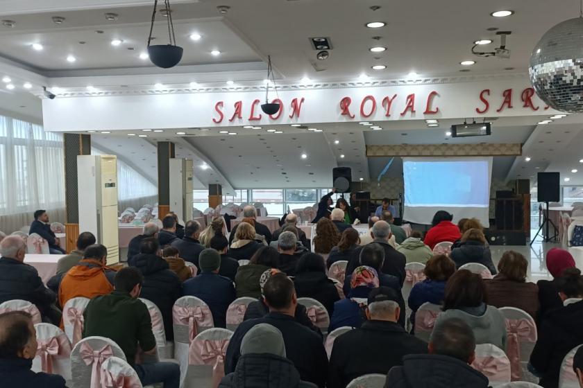 Pendik'te depremle ilgili halk toplantısı