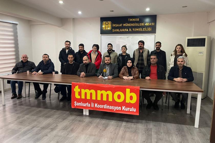 TMMOB Şanlıurfa İKK sel açıklaması