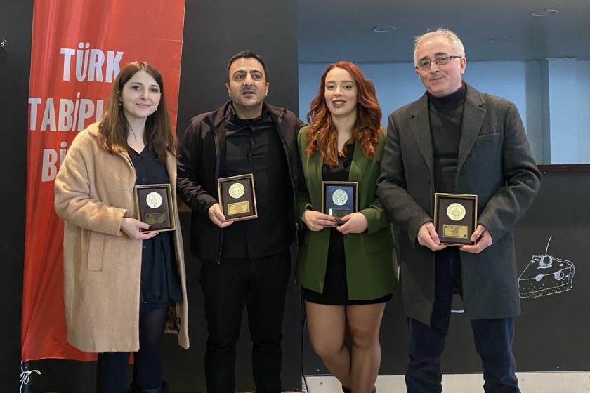 İstanbul Tabip Odası Dr. Ali Özyurt Basında Sağlık Ödülleri töreni