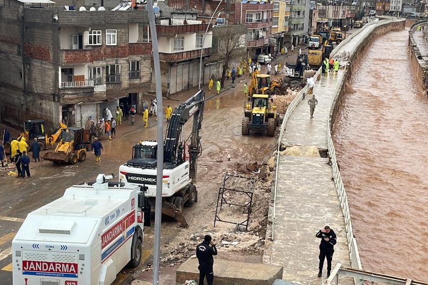 Urda'daki selden sonra çalışmalar