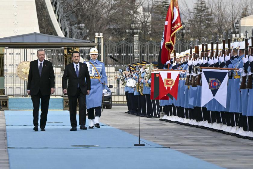 Tayyip Erdoğan ve Irak Başbakanı Muhammed Şiya es-Sudani