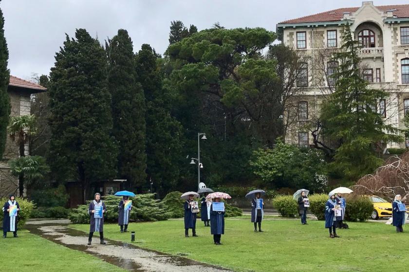 Boğaziçi akademisyen nöbeti